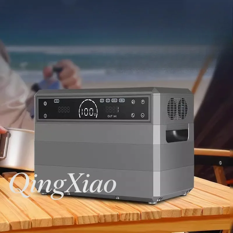 Large Capacity Portable Power Station Solar Generator For Outdoor Camping Travel Home And Emergency Backup Use Multi Ac Outpu