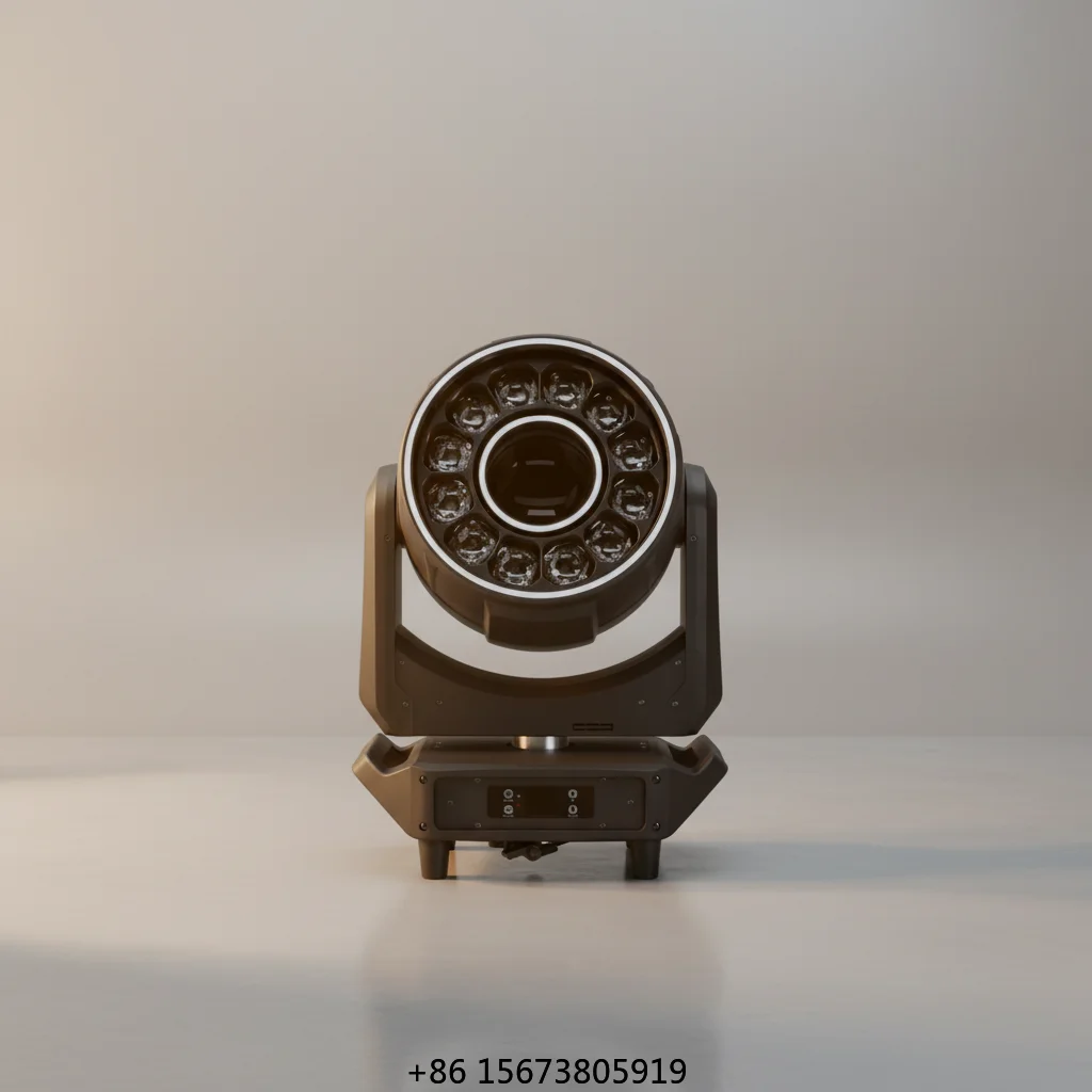 QSE Lighting New 12X40W Multifunctional 800W Zoom Bee Eye + Beam Led Moving Head Light with Ring Effect RGB DMX512 IP20 Wedding
