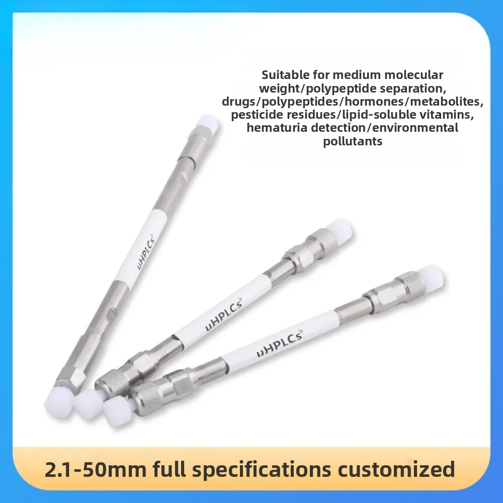 USHD Series C8 Liquid Chromatography Column Adaptation for Molecular/Peptide Separation