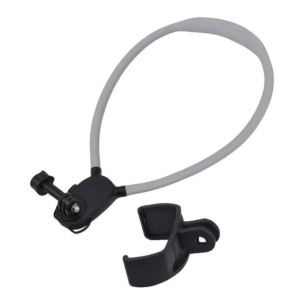 Neck Worn Chest Mount for Insta360 For Ultra Camera with Angle Adjustable Bracket and Skin Friendly Silicone Strap