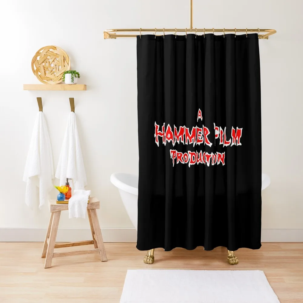 

Hammer Films Logo - Brides of Dracula Classic . Shower Curtain Bathroom Fabric Washable Waterproof Fabric Shower Curtain