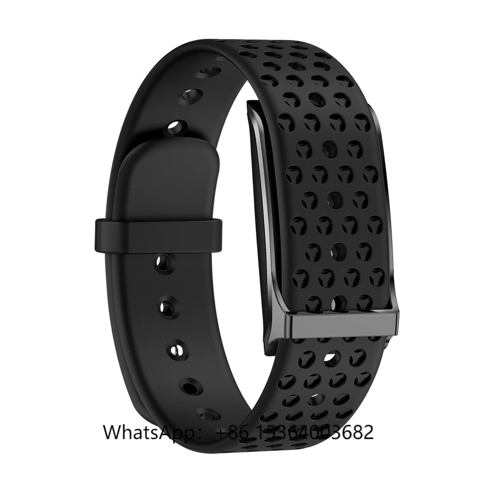 

TJXL-TKYUAN Non-Screen 10M Waterproof Fitness Activity Tracker Sports Mode Heart Rate Health Smart Bracelets for Men Women