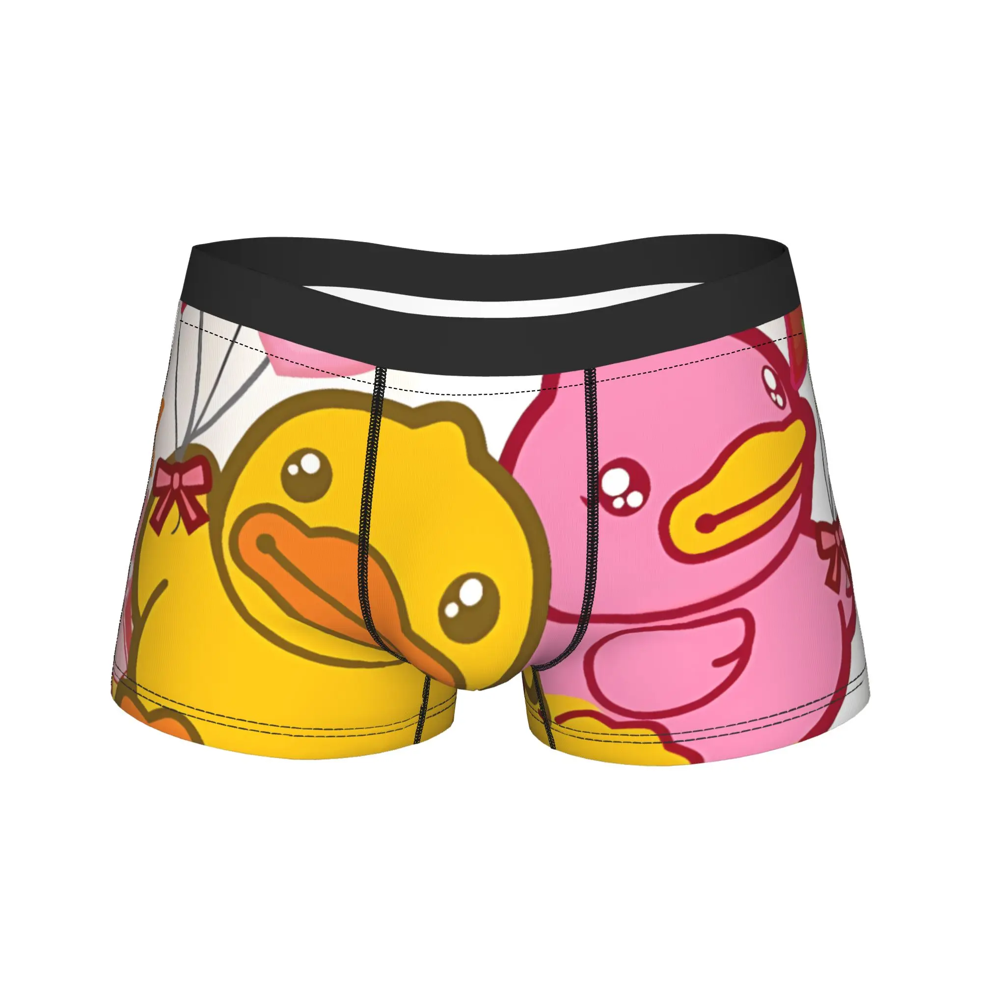 

Yellow Duck Underwear Men Panties Printed Breathable Boxer Shorts Trenky Shorts Briefs Plus Size 2XL