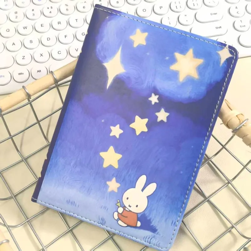 Kawaii Miffy Rabbit Starry Night Märchen Serie Notizbuch Student Cartoon Notizbuch Kinder High Beauty Festival Geschenk