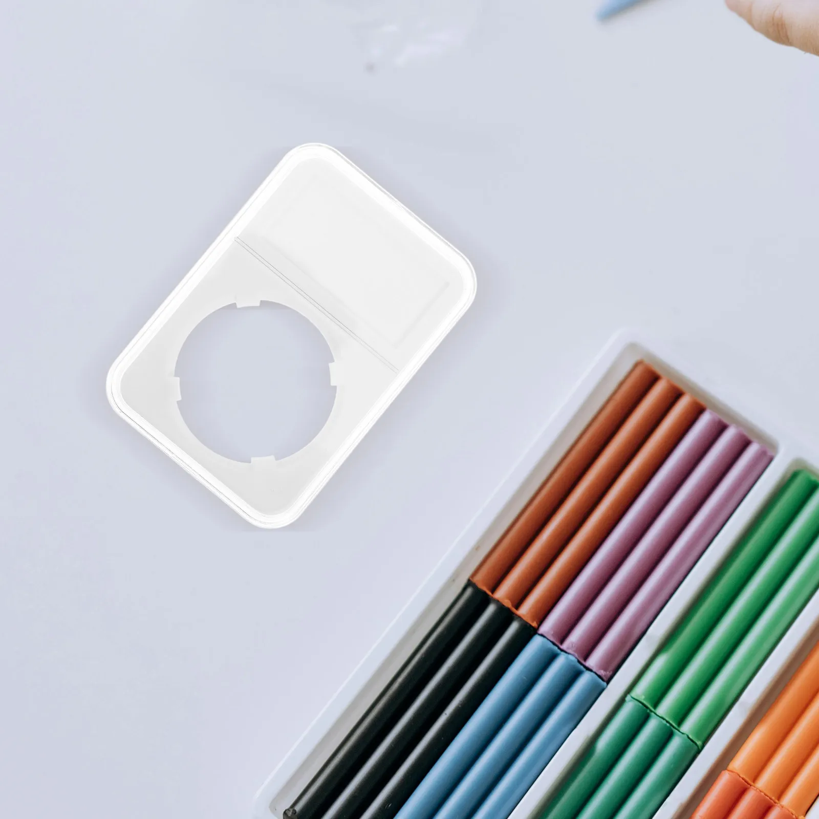 

10Pcs Clear Coin Storage Box Elegant Design Easy Access Banknotes Commemorative Coins Collectibles Organizer Coin Collection Box