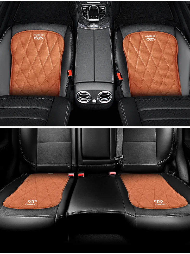 

Chery Tiggo 2 4 7 8 Pro Omoda 5 8 FX EV Arrizo 5 8 6 J6 Accessories NAPPA Leather Saddle Car Seat Cover Protector Seat Cushion