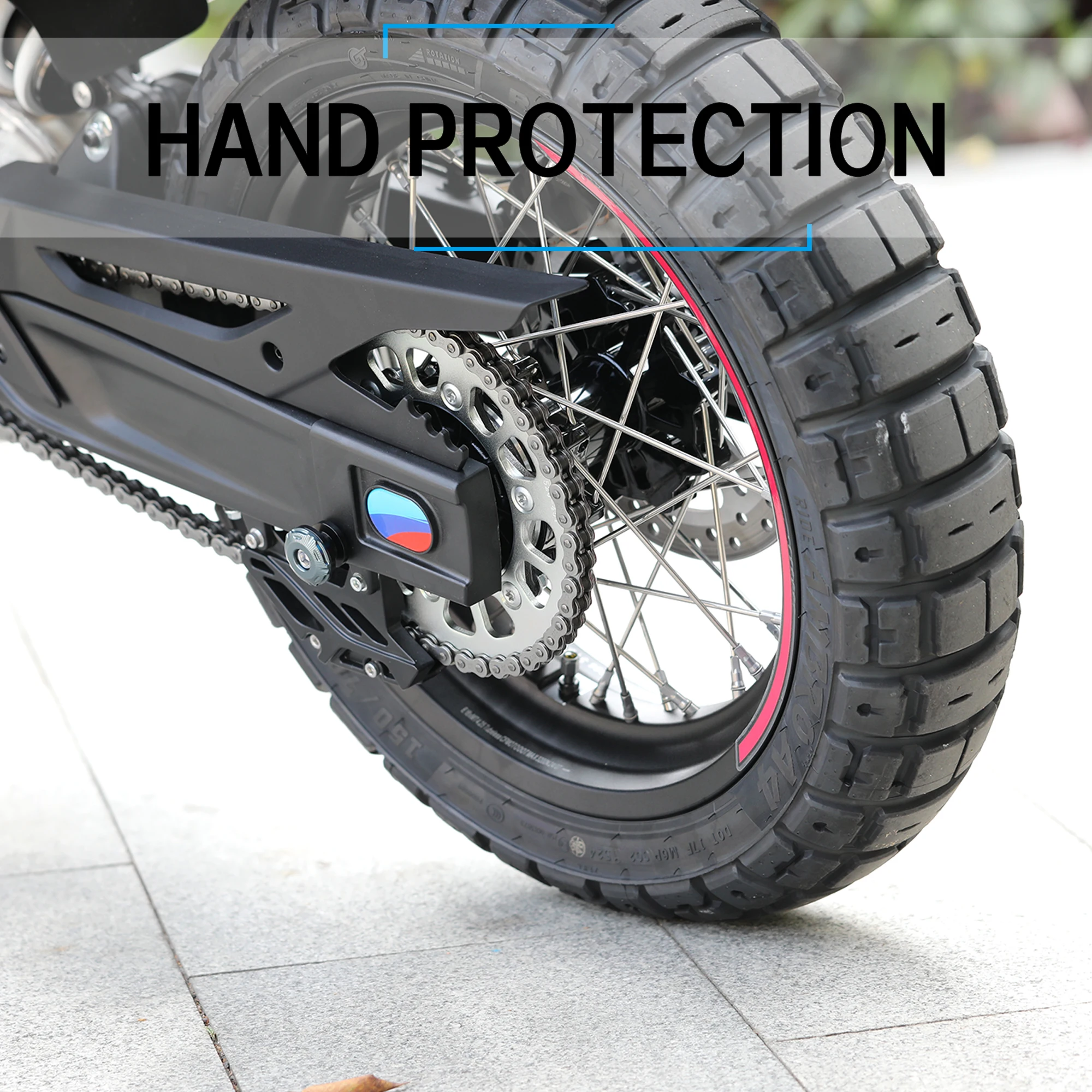 For CFMOTO 800 MT-X CF 800MTX CF800NK CF 800 NK Motorcycle 800 MTX rear flat fork protection cover decorative panel