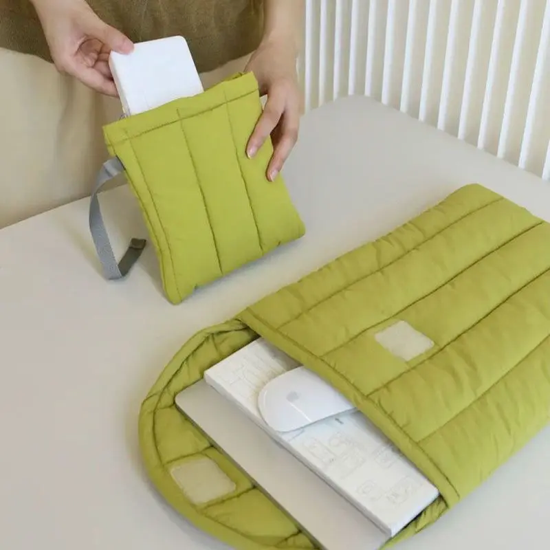 Puff Bag for MacBook Pro 16 M5 2026 splash-proof inner Laptop bag for MacBook air 13 Case 2025 A3240 13.6-in M3 15 15.4 Sleeve
