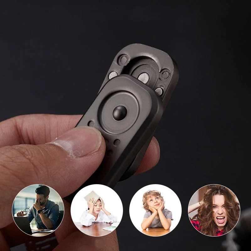 Hibou Fidget Spinner Fidget magnétique Push Slider main Spinner métal EDC décompression jouets bureau jouets pour adultes enfants cadeaux