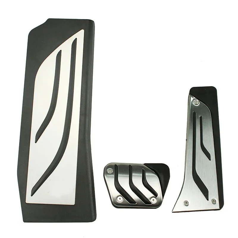 BMW 5 시리즈 G30 G38 520i 530i 540i 2017 2018 2019 LHD AT 차량 연료 가스 브레이크 풋레스트 페달 패드 커버 교체 트림