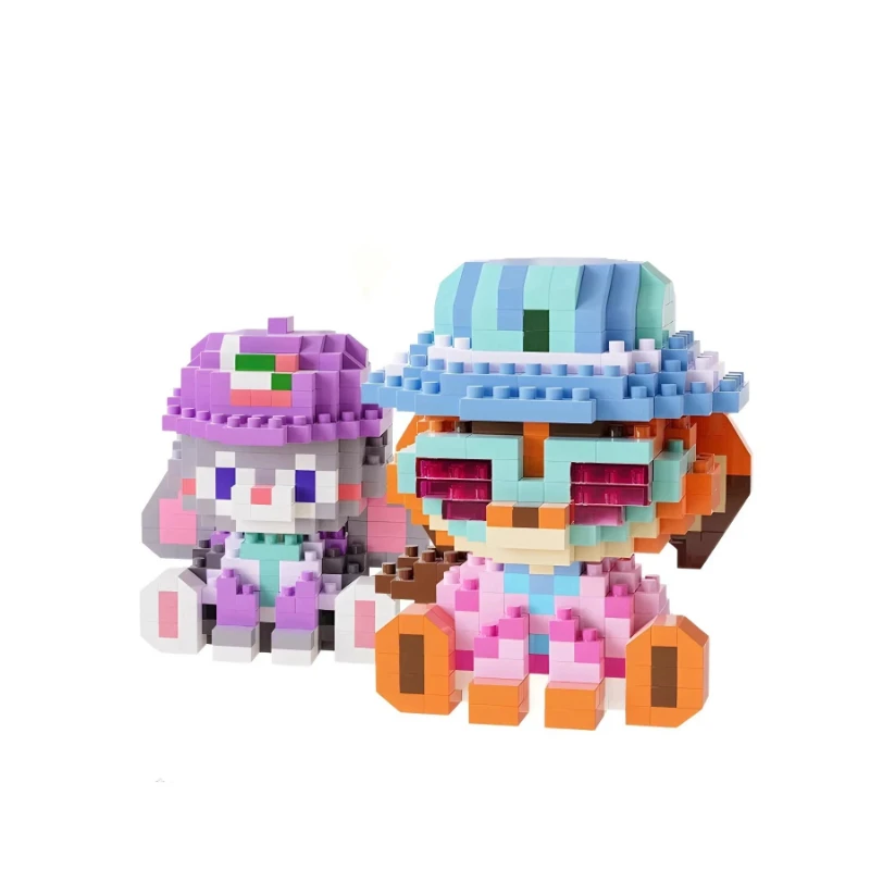 

Строительные блоки Disney Zootopia 2: Джуди, Ник, Гэри, Снейк — модели персонажей мультфильмов, развивающие игрушки, подарки для фанатов на день рождения