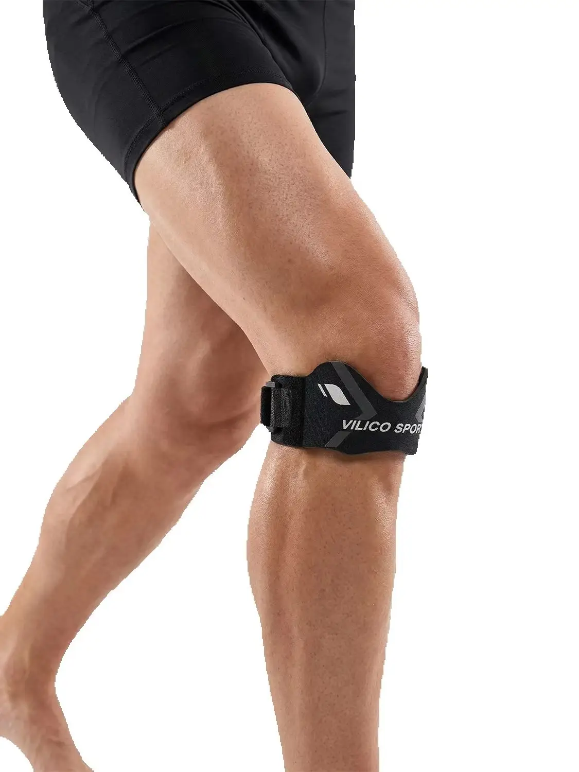 1 Stück Patella-Knieband zur Schmerzlinderung, Knieunterstützung, Patella-Stabilisator, Ergonomische Sehnenbandage – Detail 2