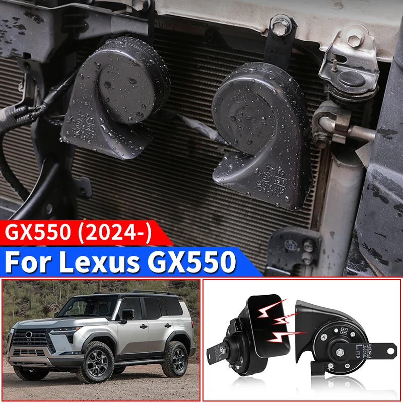 For 2024  Lexus GX550 Snail Horn Tweeter GX 550 Exterior Upgrade Modification Accessories body kit Tuning