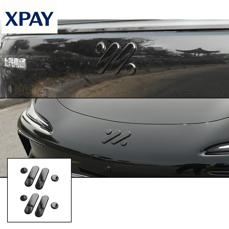 

New For IM Motors MG IM6 LS6 IM5 L6 2023-2025 Car Logo Color Change Sticker Darth Vader Automobile Modification Supplies Fashion