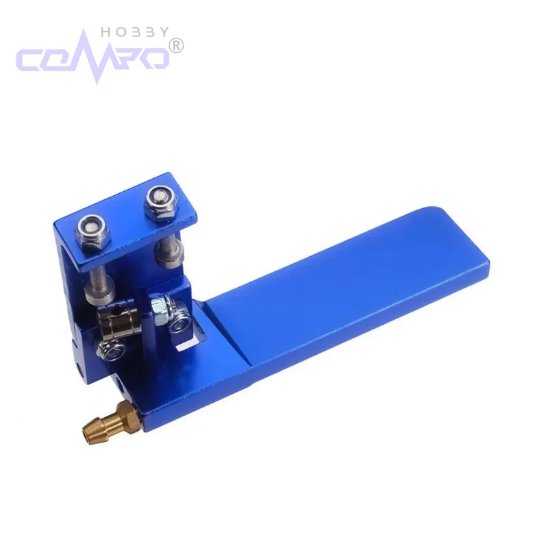 1 pz barca RC in lega di alluminio nuovissimo 75mm 95mm metallo aspirazione timone acqua per telecomando barche RC parti di aggiornamento CNC