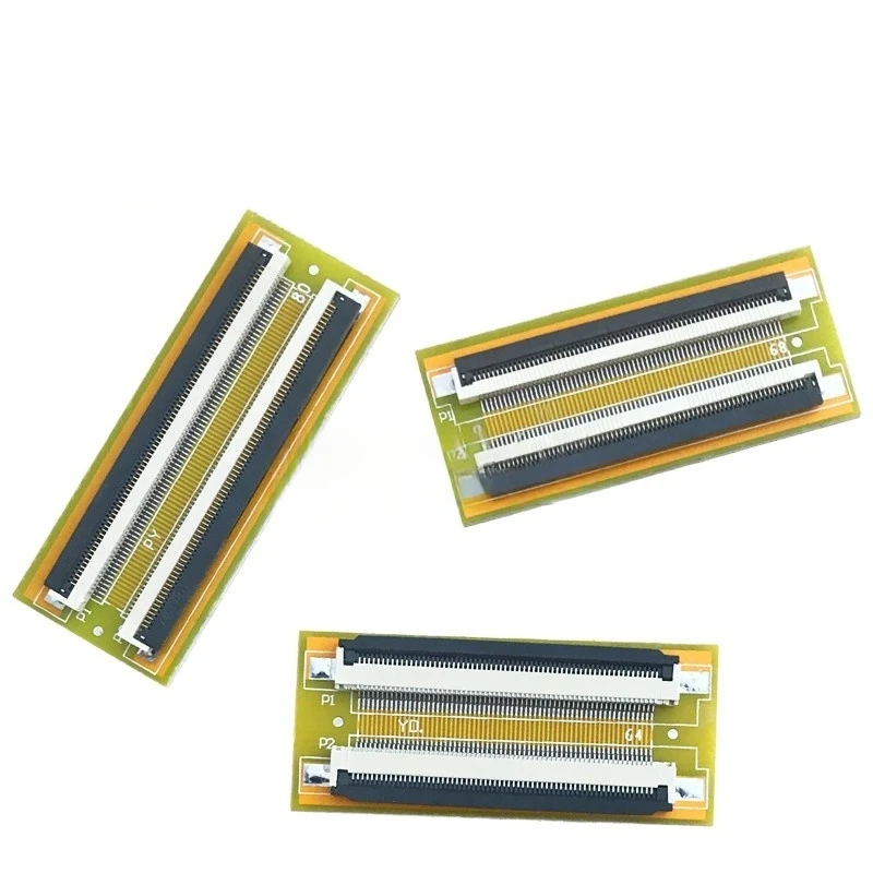 1PCS FFC/FPC 64 68 80 Pin Breakout Board 0.5mm Pitch Pre-soldered Flip-Type Bottom Contact Adapter