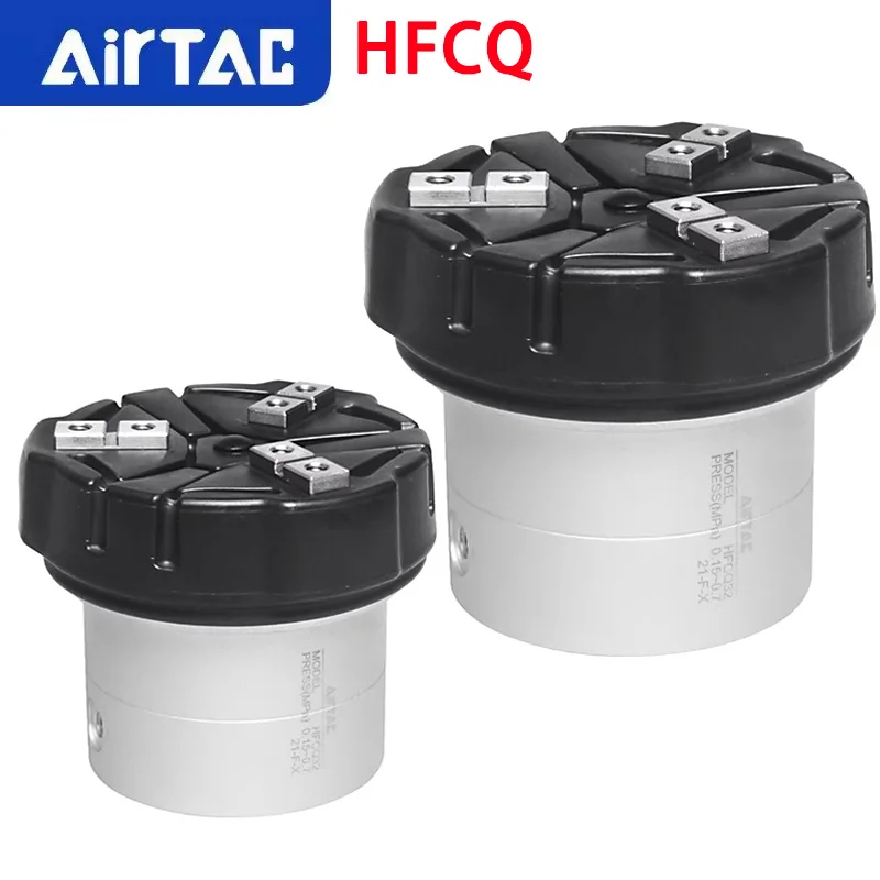 

AirTAC HFCQ Parallel Opening And Closing Hollow Type Finger Gripper Pneumatic Cylinder HFCX16 20 25 32 40 50 63 With Dust Cover