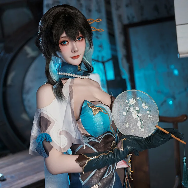 Honkai: Star Rail Ruan Mei Cosplay Costume Genius Club Member Anime Game Costume Female Set COS Costume