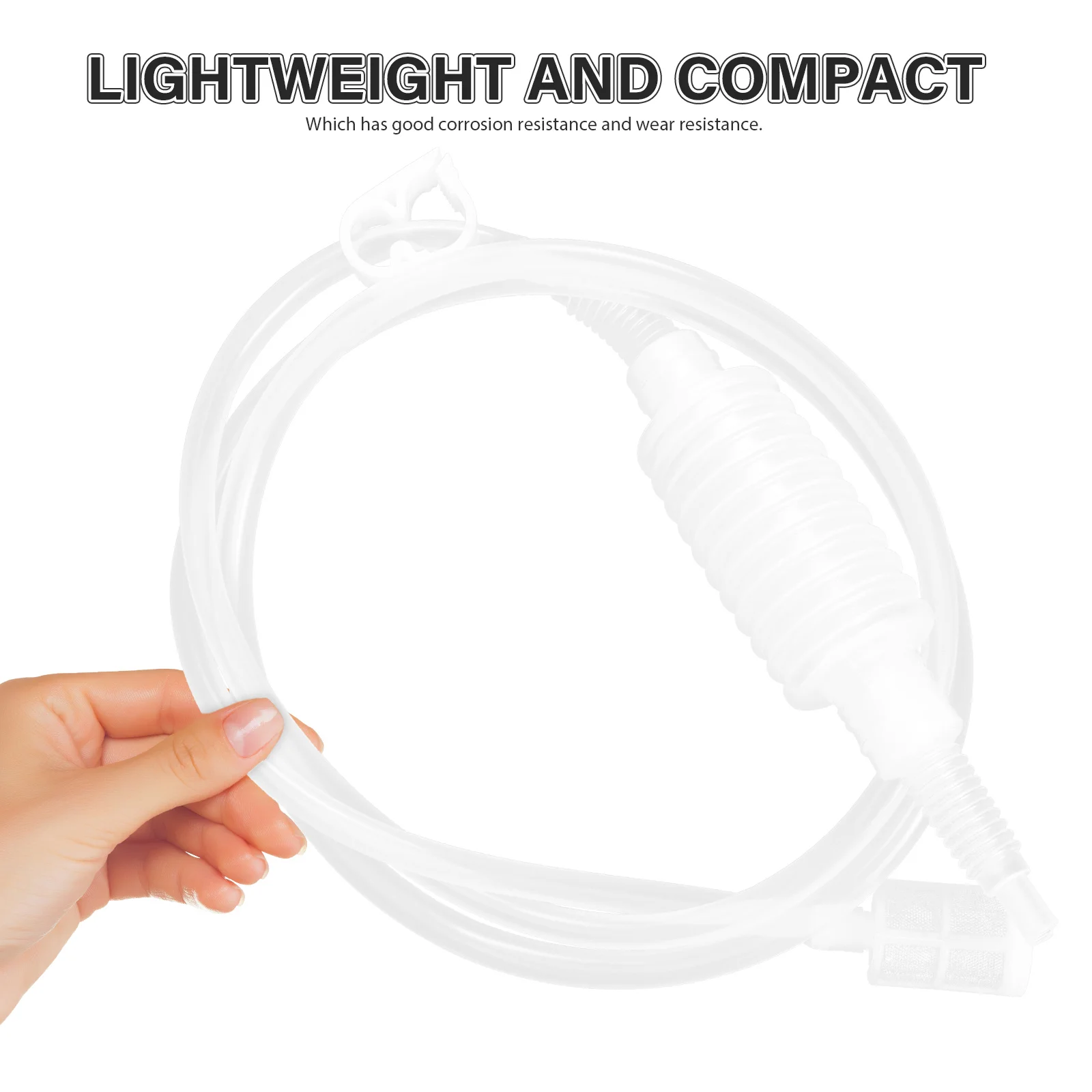 

Reusable Siphon Transfer Tool Beer Water Brewing Tubing Lightweight Compact Home Filter Tube Syphon Hose Soft Wine Making