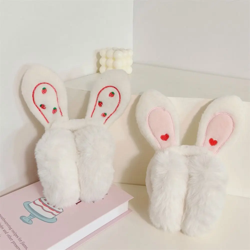 New Plush Winter Warm Earmuffs Foldable Comfortable Earflap Soft Kawaii Ear Cover Outdoor