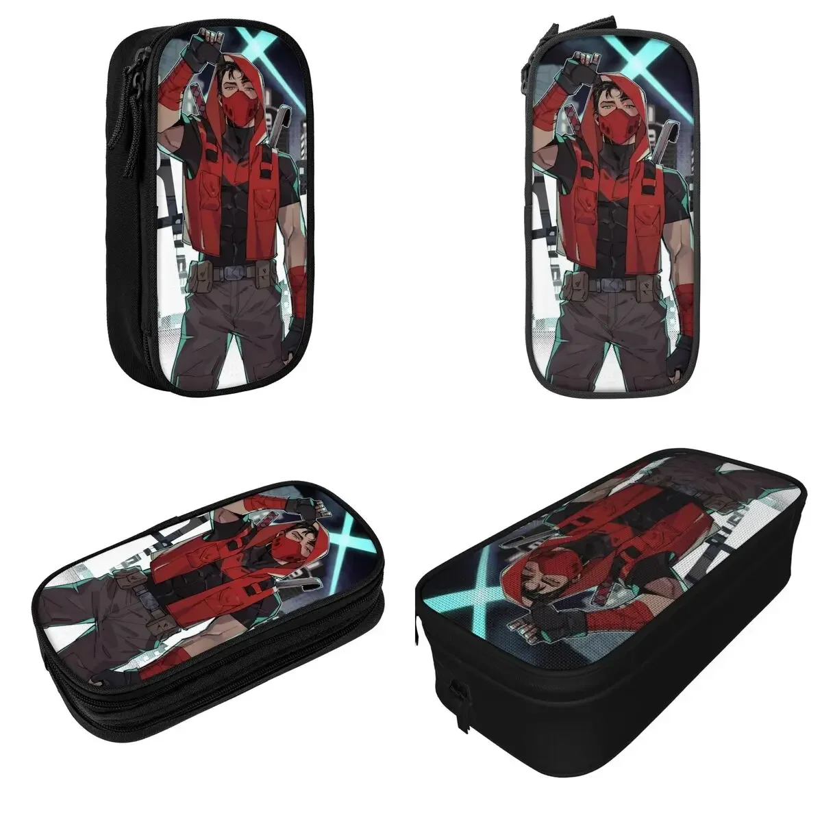 Jason Todd Pencil Case Comics Superhero Pen Box Bag Kids Big Capacity School Supplies Zipper Pencilcases