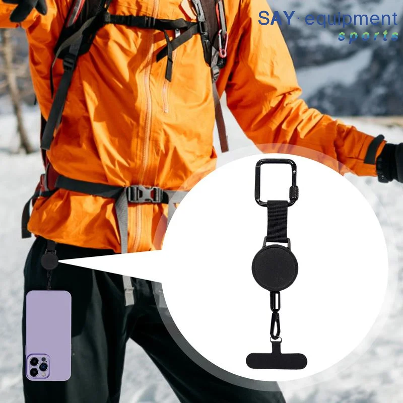 Retractable Anti-Theft Phone Holder Cellphone Lanyard Strap Smartphone Safety Tether Belt Clip Cellphone Lanyard for Travel