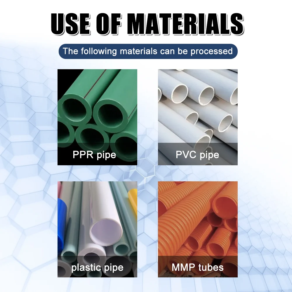 Imagem -05 - Broca de Elevação Ppr Stepped Haste Hexagonal Ferramenta de Conexão de Tubulação de Água Processo Totalmente Aberto 20 mm 25 mm 32 mm