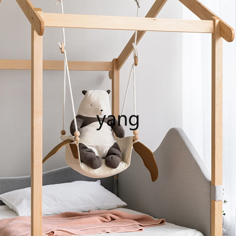 CX FEWOO Columpio de cama para niños, columpio doméstico, planeador de tela pequeño