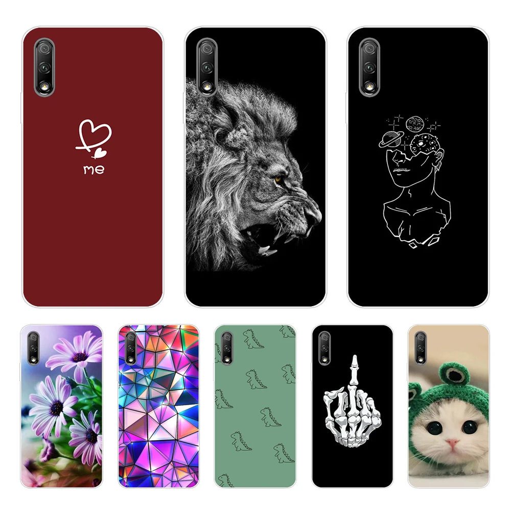 For Huawei Y9s Case For Huawei Y9S Y 9s Y9 S Silicone TPU Back Cover Phone Case For Huawei Y9S Matte Case For Huawei Y9S Bumper