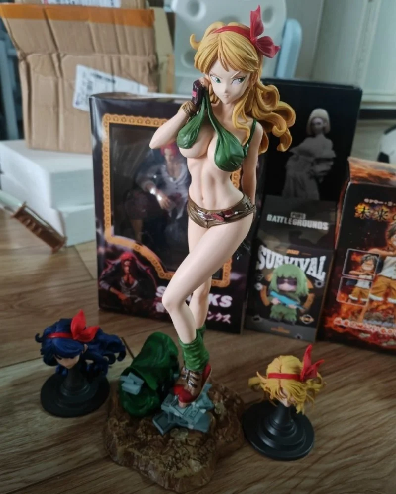 

30 см аниме Dragon Ball Lunch Launch Figure Charm Series Standing Ranchi Model 3 Heads Toy Gift Collection ПВХ Фигурка Подарок