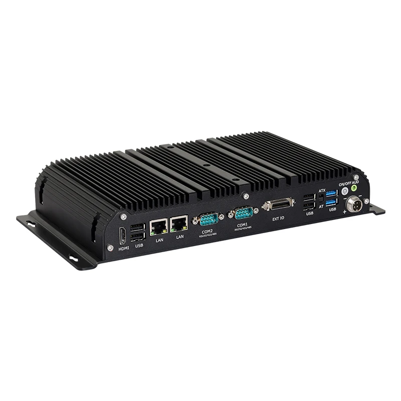 Imagem -03 - Mini pc Industrial Fanless I710510u Ddr4 M.2 Nvme com de 2x Rs232 Rs485 2x Lan Wifi 4g 5g Lte 9v36v Entrada Gpio Expansão