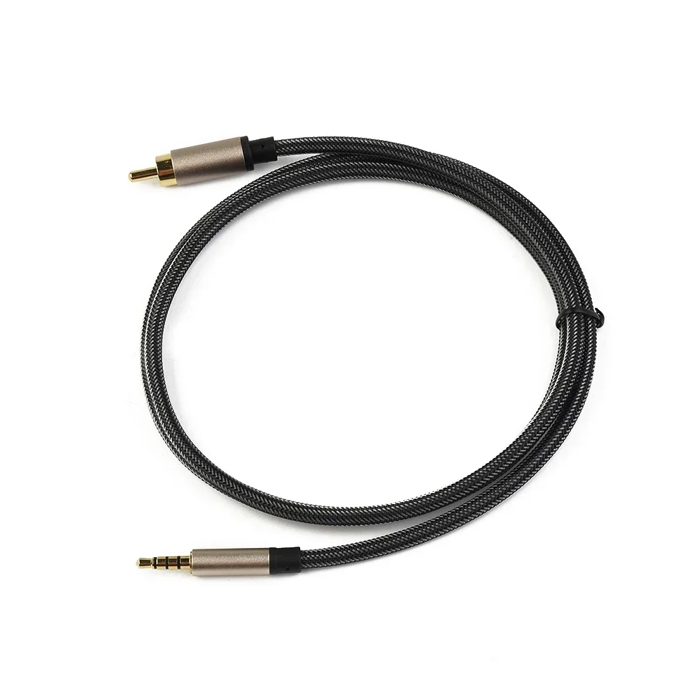 RCA Audio Cable Jack 3.5 To  Cable Digital Coaxial Audio Video Cable Stereo SPDIF For HDTV Car 3.5 Mm Jack Hifi Aux Adapter