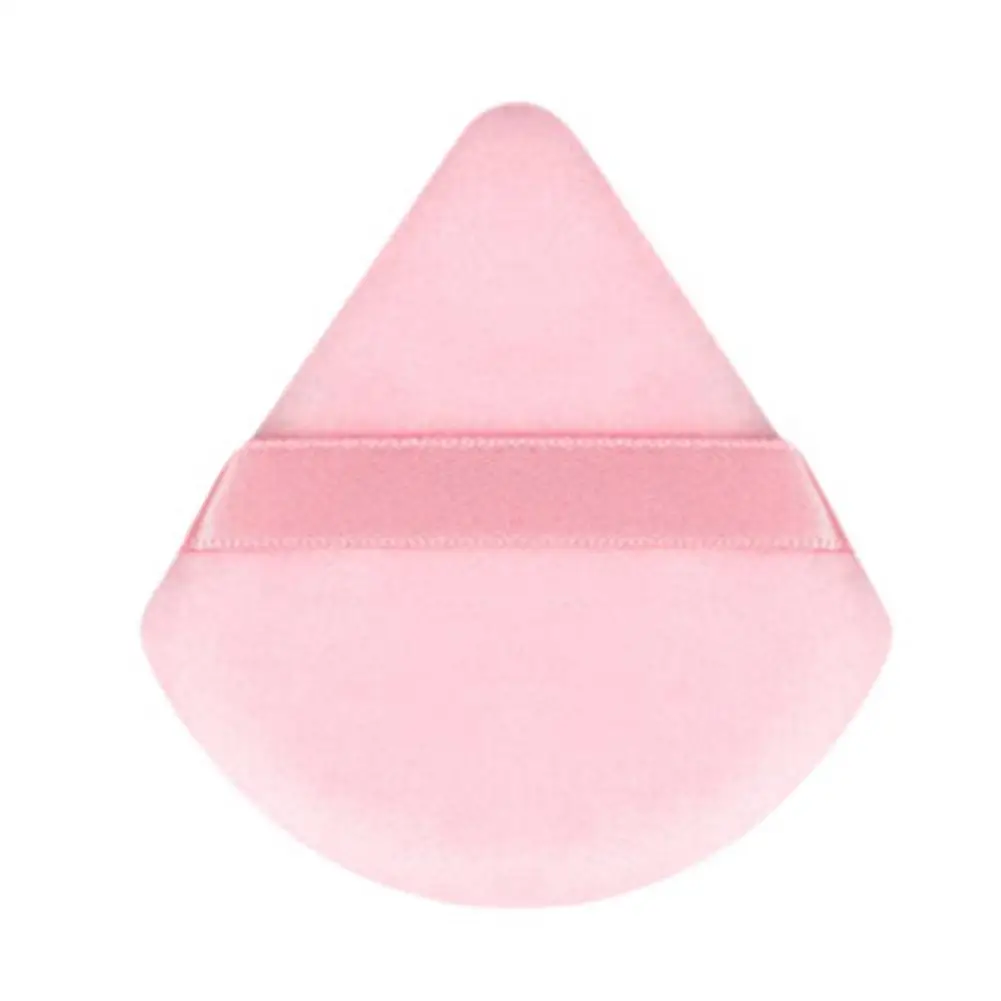 Esponja triangular para maquillaje facial, esponja de terciopelo suave para base cosmética, Accesorios de belleza, licuadora, D8P4