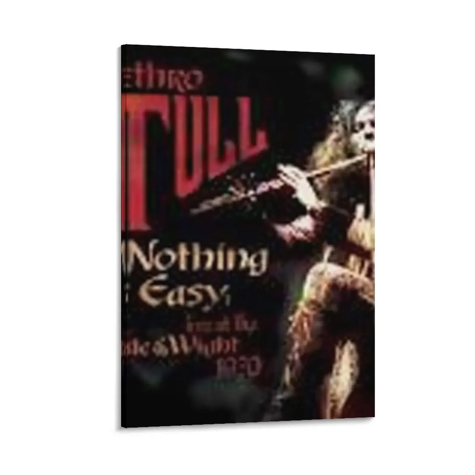 

Jethro Tull Nothing Is Easy Canvas Painting room decors aesthetic Luxury living room decoration anime room decor