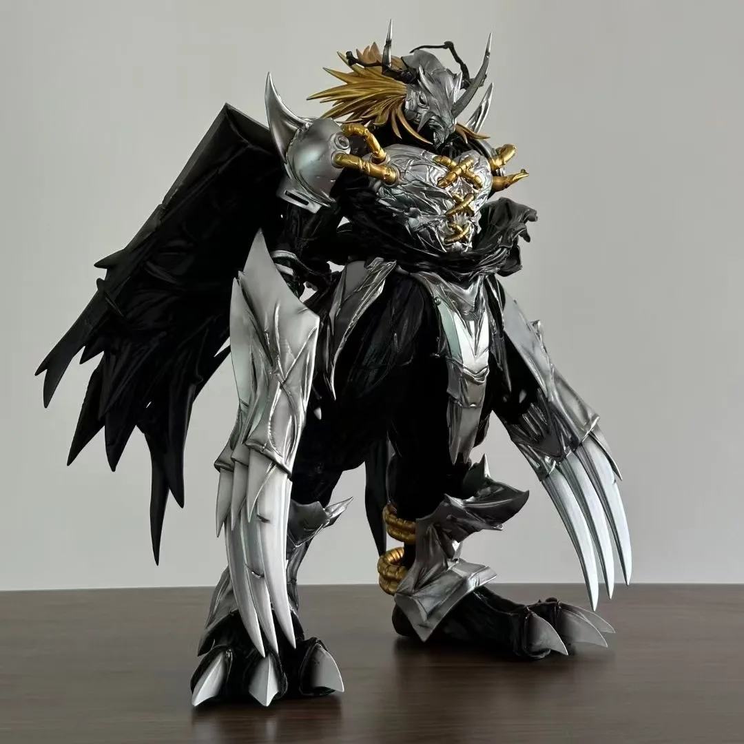 Digimon Adventure Figure Black War Greymon Figure With Light Greymon Figure Gk Statue Model Collection Desk Decora Toys Gifts