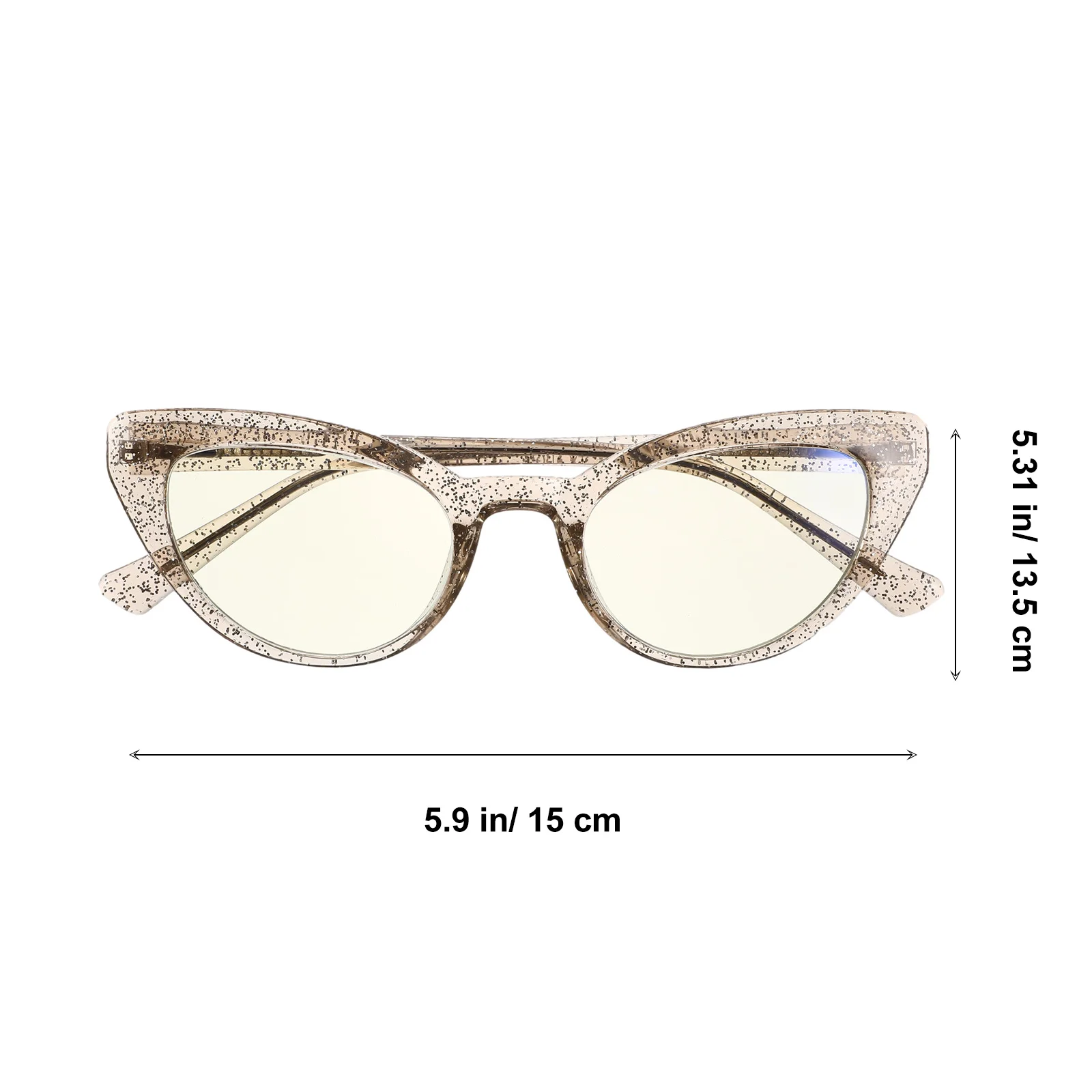 

1Pcs Anti-Blue Light Glasses Cat Eye Frame Premium Material Comfortable Fit Anti-Skid Design Fashionable Eyewear for Women Daily