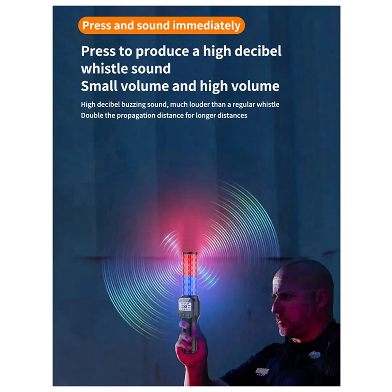 Handheld Alcohol Detector Handheld High-Precision Drunk Driving Test Special Voice Broadcast