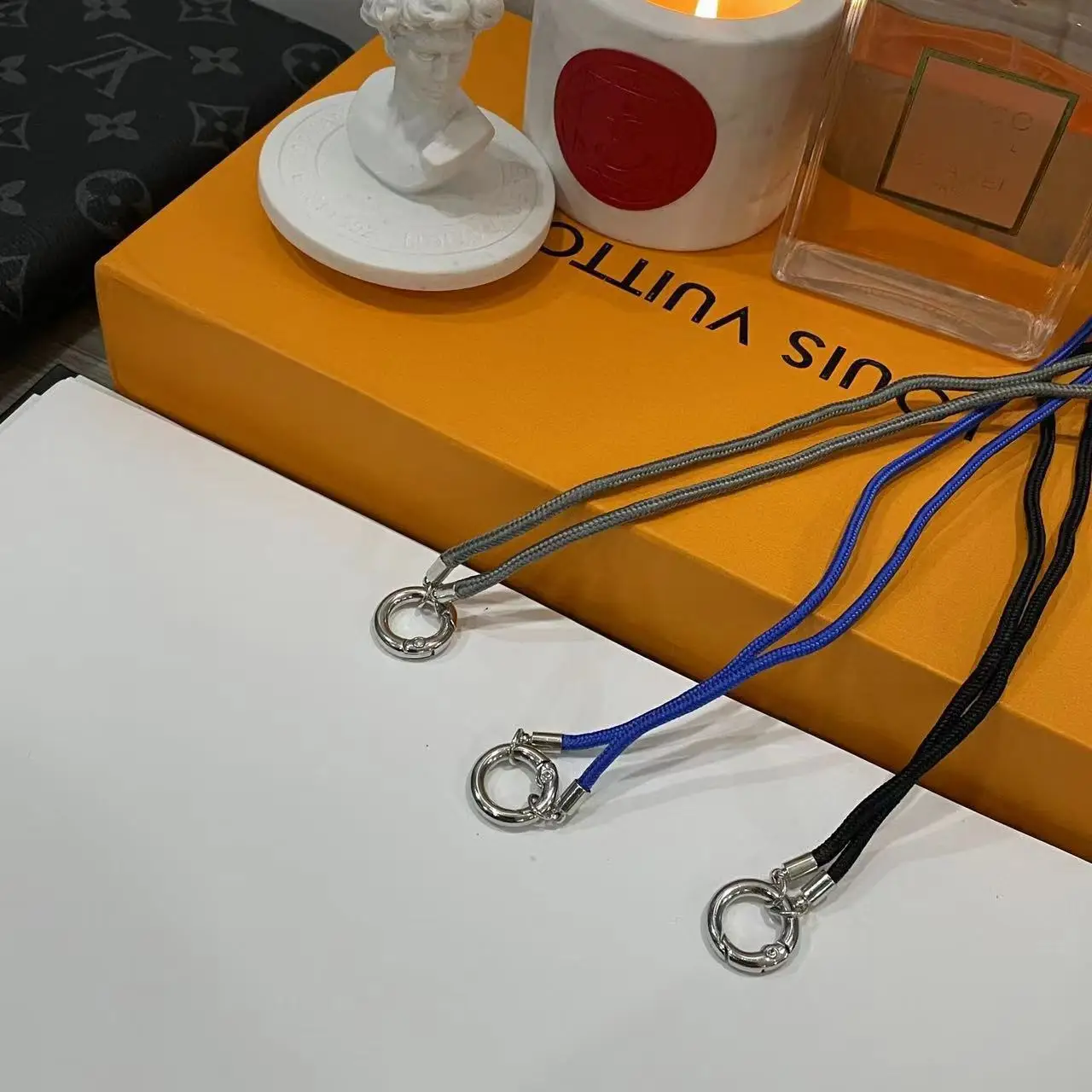 سلسلة النظارات للنظارات حبل معلق للجنسين النظارات الشمسية حامل النظارات التجنيب خمر نظارات ديكور قلادة للرجال والنساء