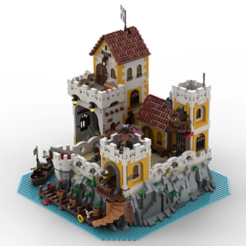 4153 детали MOC Pirates 6276, модель крепости Эльдорадо, конструктор, рождественский подарок, коллекционная модель, творческое образование