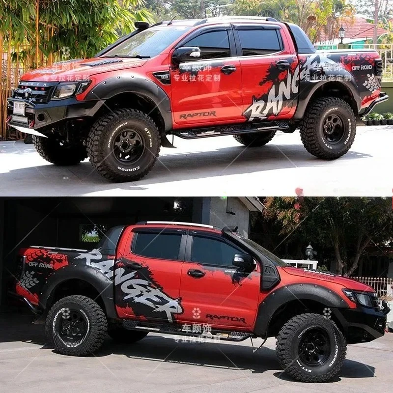 

Car Vinyl Sticker FOR Ford RANGER personality modified decals accessories custom sports decal