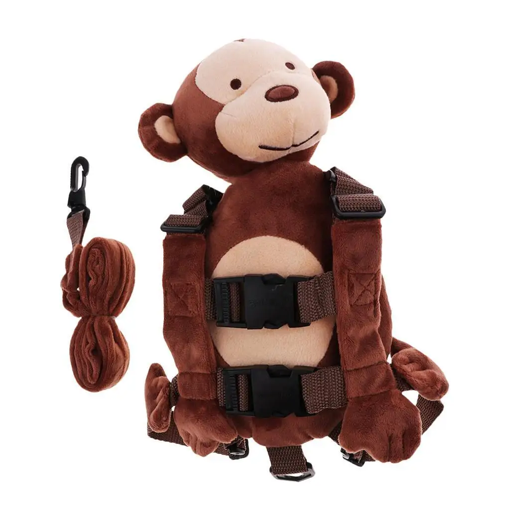 Toddler Anti-lost Backpack Small Shoulder Bag Safety Harness Lion