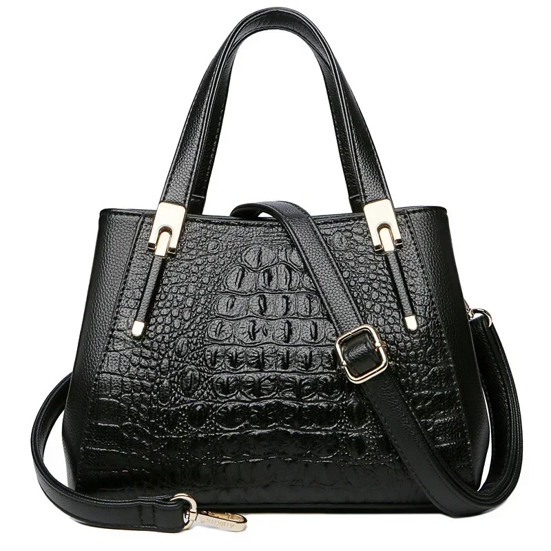 2027 New Fashion Alligator Pattern Women Handbags European Designer Pu Leather Shoulder Bags Female Girl Luxury Crossbody Bag