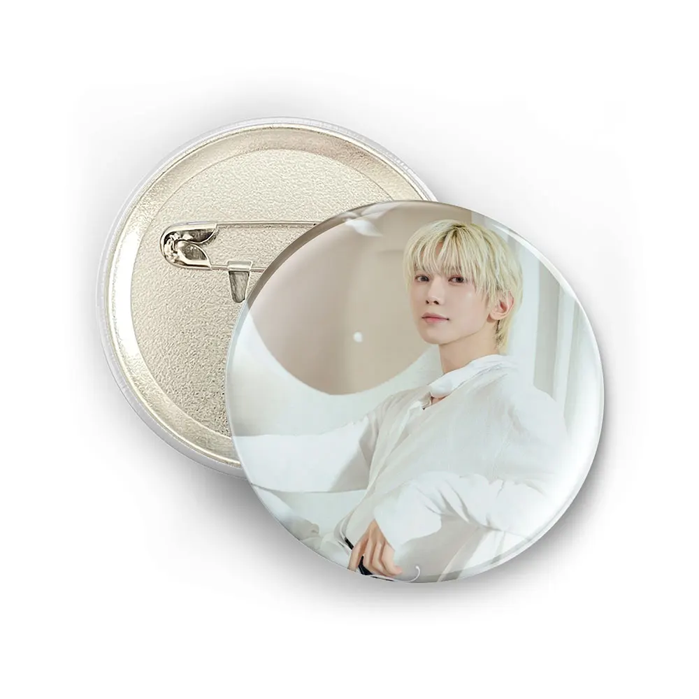 58mm Pin ATEEZ YOUR FRIENDLY GHOST Badge KPOP Brooch Collectible Fashion Accessory for Fans Backpack/T-shirt image 6