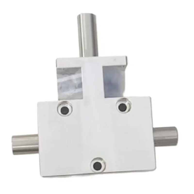 

Y42A-Helical Bevel Gear Shaft 1:1 12Mm Codirectional Double Output Shaft 90 Degree Differential Gearbox