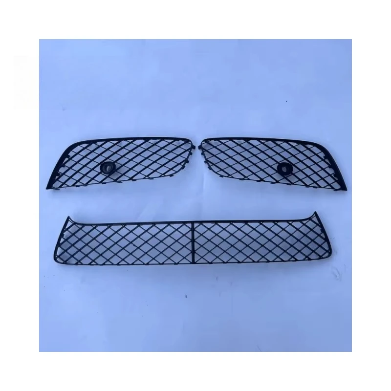 

Front Bumper Lower Grille Kit Black for Bentley 2012-2016 Continental GT 4.0 OEM 3W3807667F 3W3807647C 3W3807648C