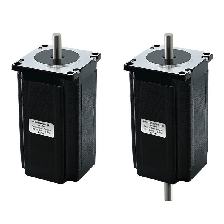 

HLTNC две 2-фазные 1,8 градуса 3 Нм гибридный шаговый двигатель с открытой петлей NEMA23 57 см для станка с ЧПУ