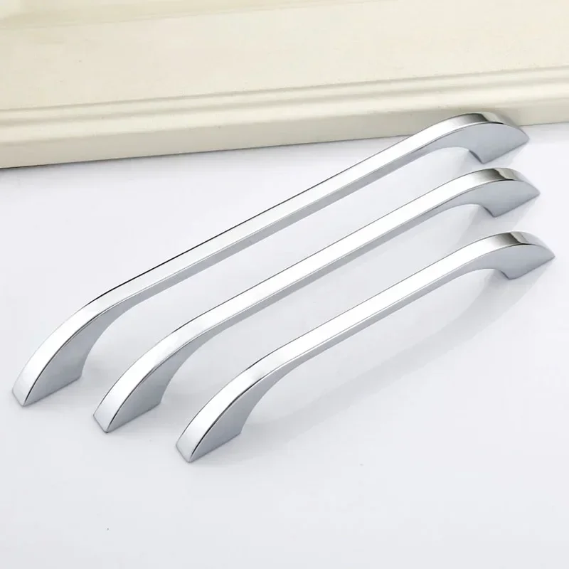 Furniture Handles Kitchen Door Cabinet Straight Handle Large Hole Pull Knobs Furniture Hardware 128/160/192/224/256/320mm