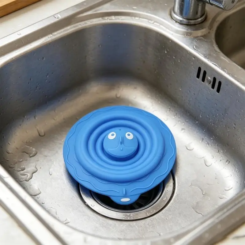 Powerful Silicone Sink Drain Plunger Suction Bathtub Drain Stopper Enduring D2RD