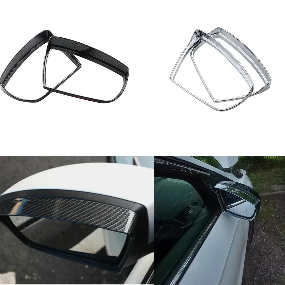 

Rear View Mirror Cover Rain Shield Visor for Ford Ecosport 2012 - 2019 Kuga 2014 - 2019 Auto Accessories Car Styling