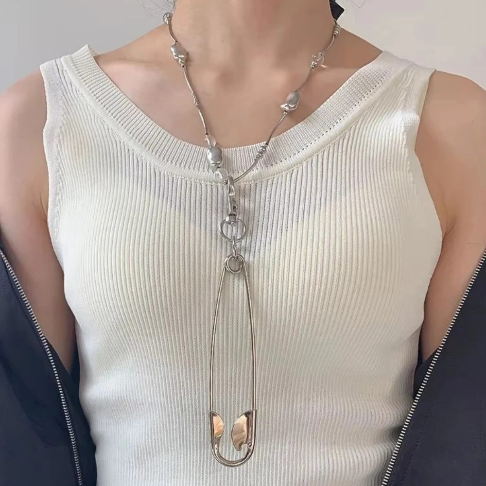 Große Sicherheitsnadel-Haarspangen im Cyberpunk-Stil für Frauen und Mädchen, DIY-Haaraccessoires, Haarklammern, Kopfschmuck und Partygeschenke – Detail 8